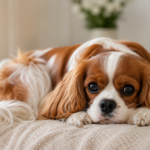 Common behaviour problems in Cavaliers. Blenheim Cavalier King Charles Spaniel.