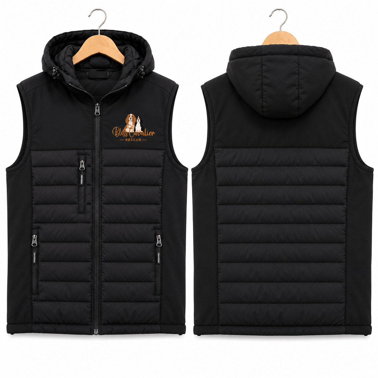 Bliss Cavalier Rescue Embroidered Bodywarmer - Image 2