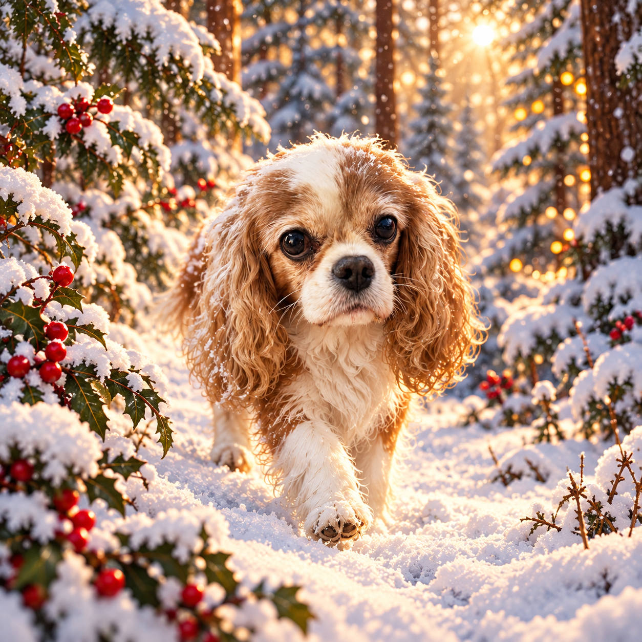 Bliss Cavalier Rescue Christmas Cards 2026 - Pack of 5 - Image 6